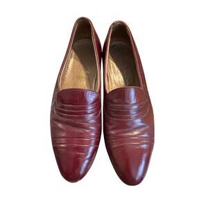 Men’s Jean Pier Clemente Red Slip On Dress Shoes. Size 8.5